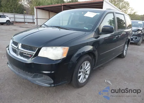 2014 Dodge Grand Caravan Sxt from USA, damaged, VIN 2C4RDGCG2ER418781